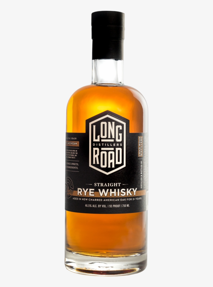 Straight Rye Whisky Long Road Distillers - Whisky, transparent png download