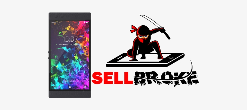 Gaming Phone Razer - Graphic Design, transparent png download