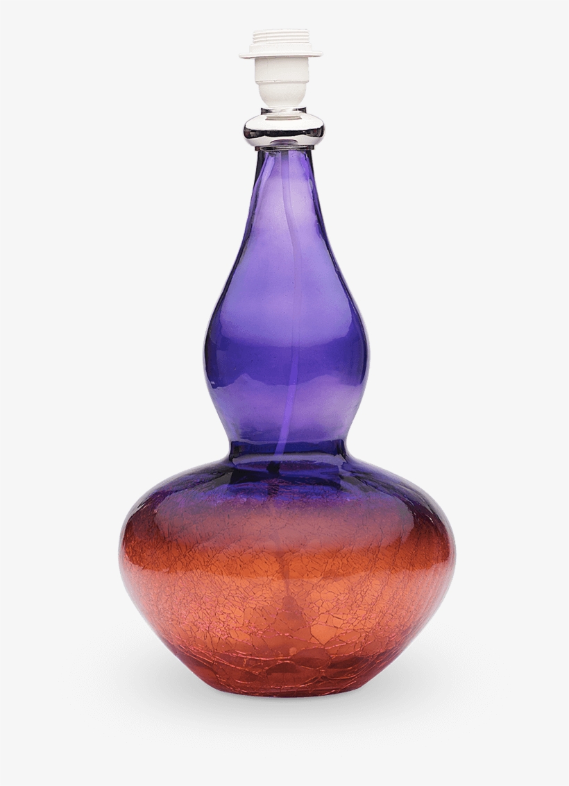 Cheery Mosaic Lamp Base - Glass Bottle, transparent png download