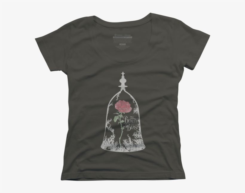 Frosted Rose - T-shirt, transparent png download