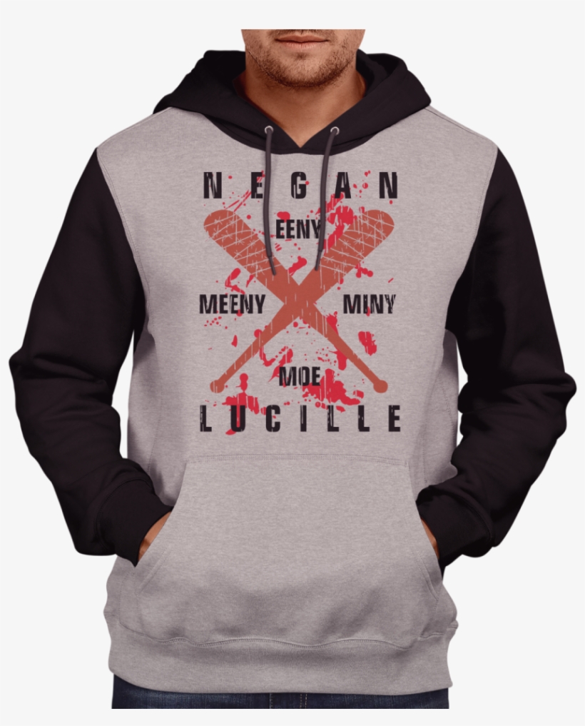 Moletom Canguru Twd Negan Unissex Mol22 - Sweatshirt, transparent png download