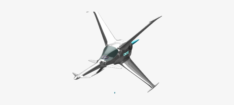 Onyx Alien Space Ship - Light Aircraft, transparent png download