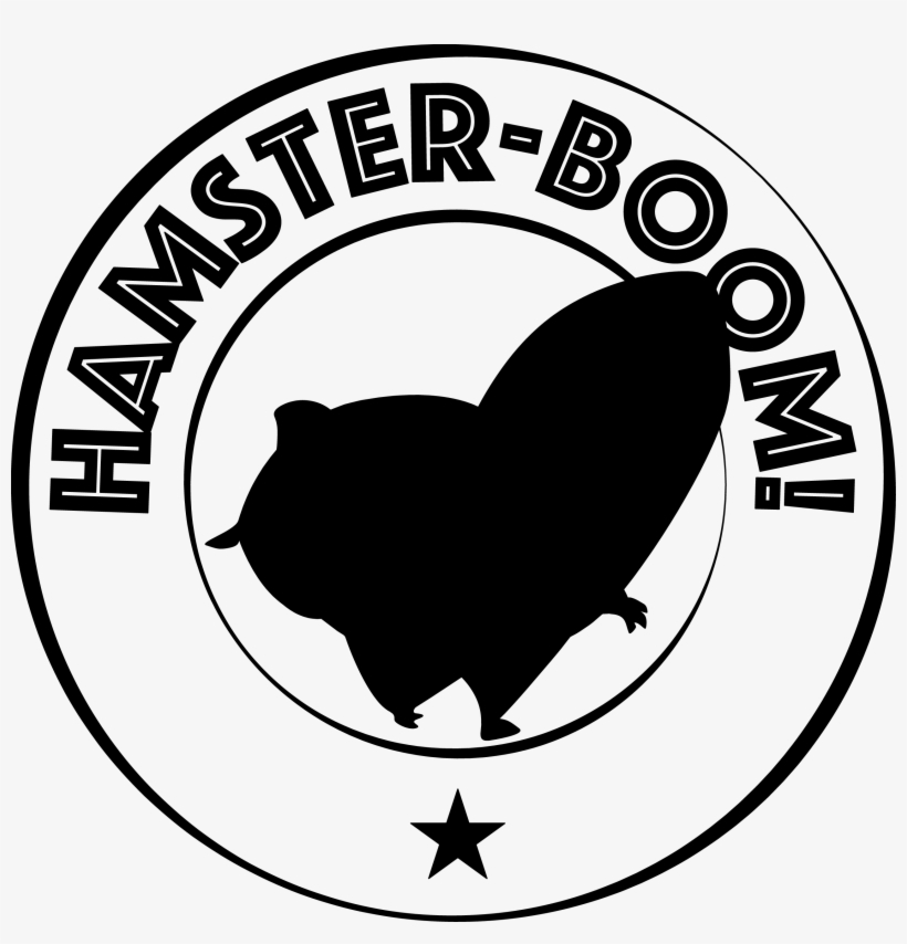Cropped 113468842 135550508 Hamster Boom Silhouette - Crafty Hands, transparent png download