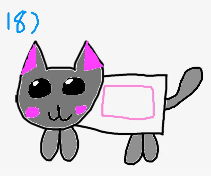 Nyan Cat -, transparent png download