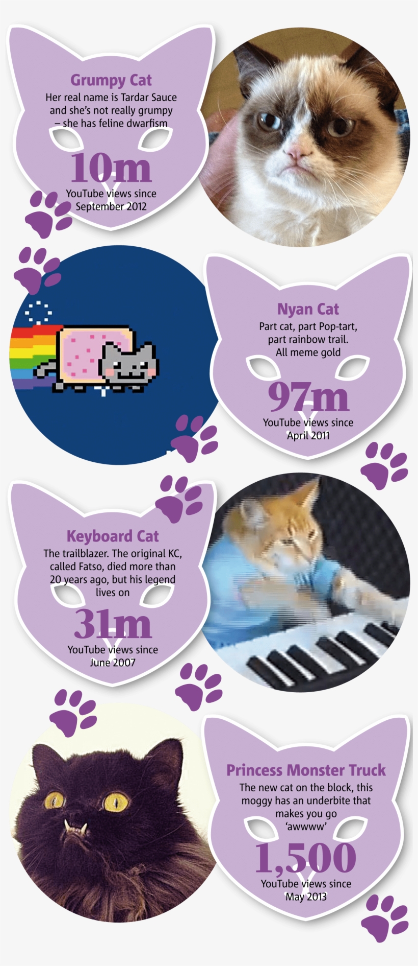 0306 Internet Cats - Paw, transparent png download