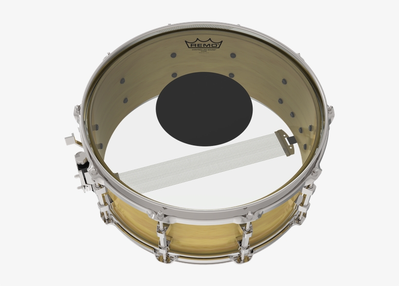 Controlled Sound Clear Black Dot Cs031210 - Remo Controlled Sound Coated 14, transparent png download