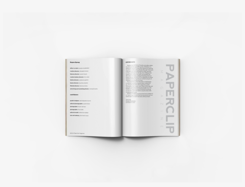 Paperclip Magazine - Tea, transparent png download