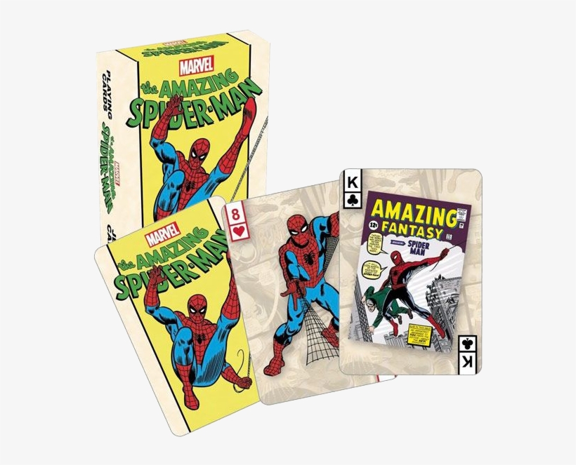 Playingcards Marvel Spiderman Retro - Amazing Fantasy 15, transparent png download