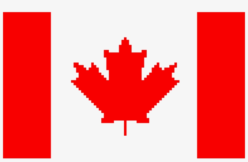 16 Bit Canada Flag - Canada Flag Png, transparent png download