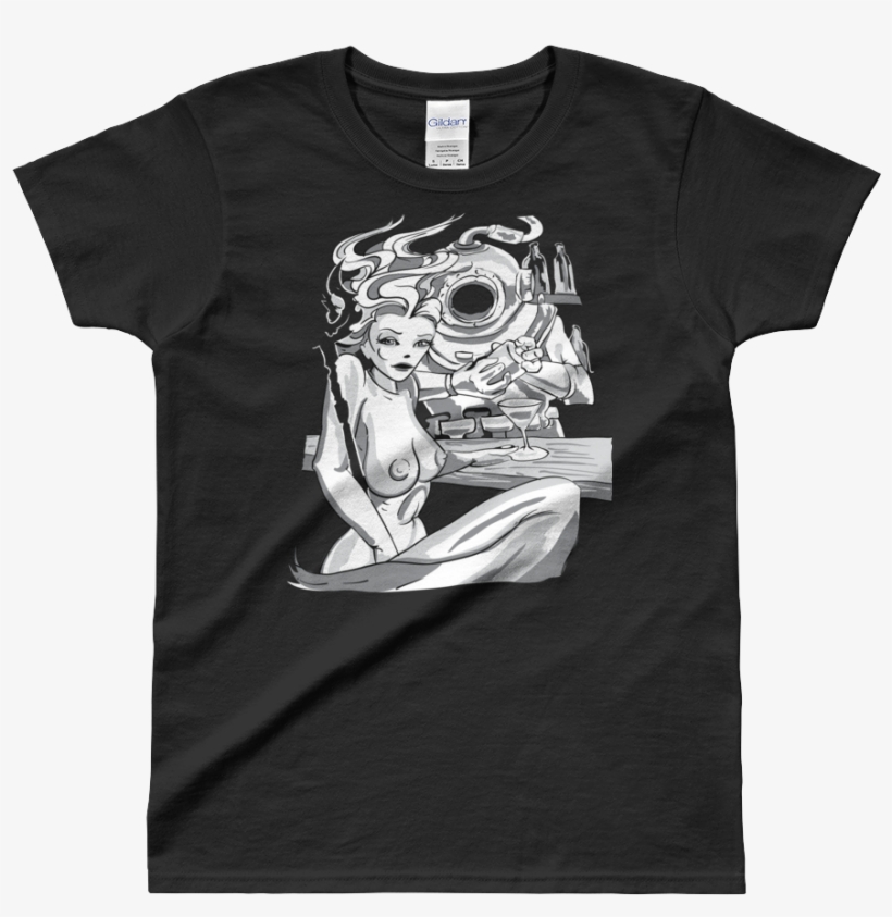 Mermaid N Bartender T-shirt - Randi Rhodes T Shirt, transparent png download