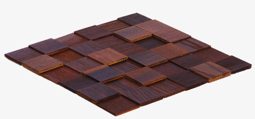 A Wooden Mosaic Of The “thermo Wood” Line Attracts - Plywood, transparent png download