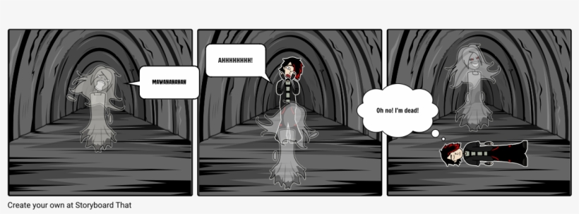 The Incident In The Cave - Storyboard, transparent png download