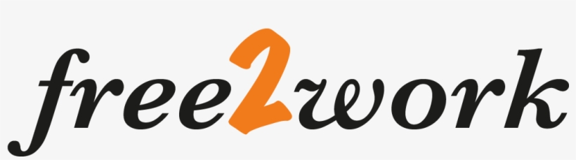 Free2work Free2work Free2work - Calligraphy, transparent png download