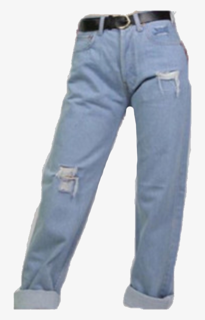 #jeans #belt #clothing #png #aesthetic #blue #scrunchies, transparent png download