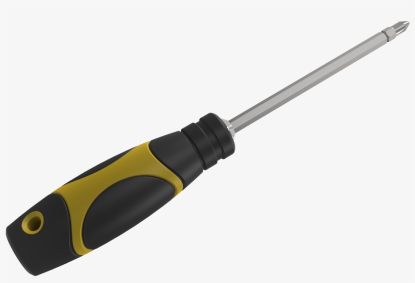 3 In 1 Bit Holder With Double Side Screwdriver Final, transparent png download