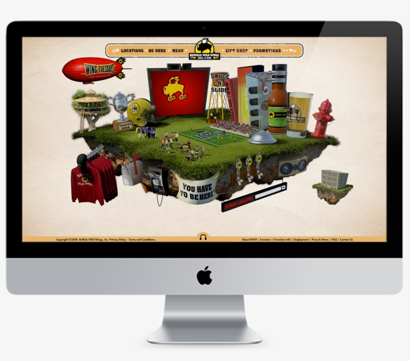 Buffalo Wild Wings Website - Best Mobile Email Newsletter, transparent png download