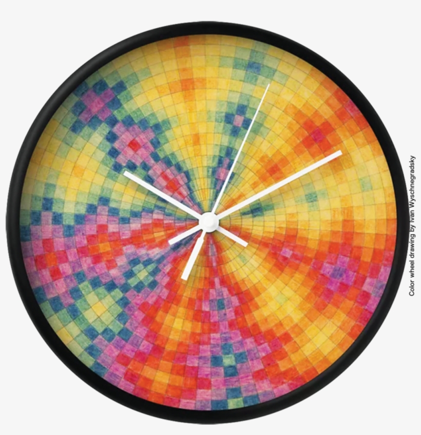 Om Festival 24 Color Wheel Clock, Ltd - Circle, transparent png download