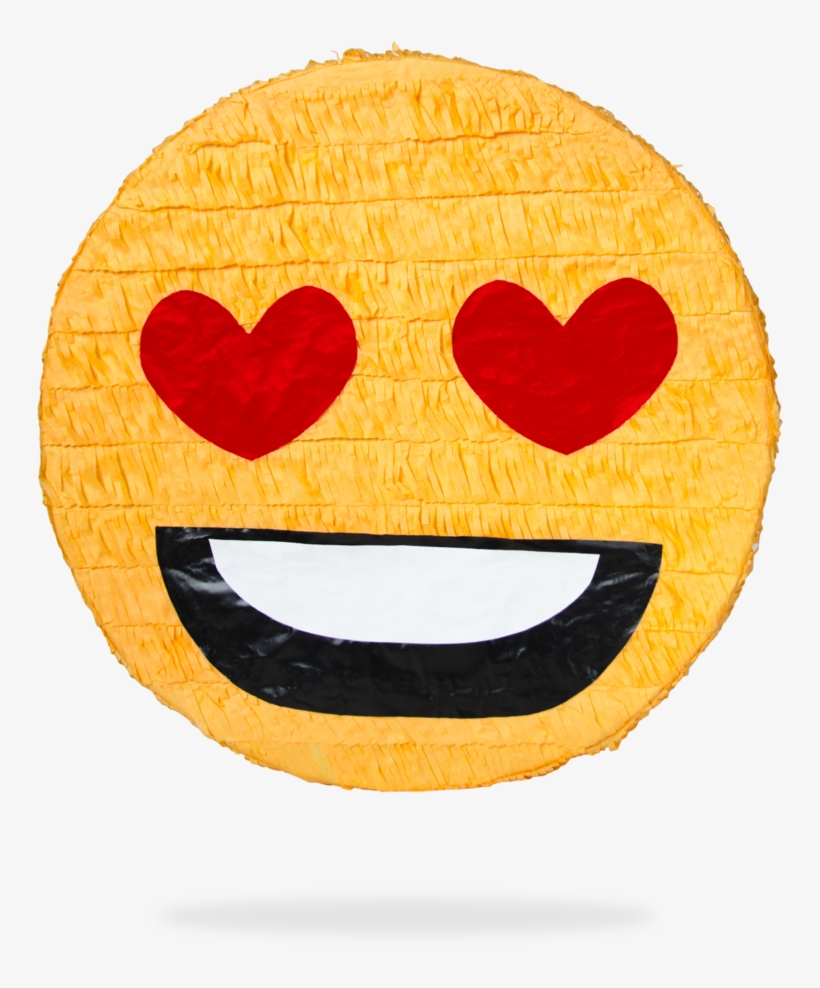 Transparent Heart Eye Emoji - Ojos Para Piñatas De Emoji, transparent png download