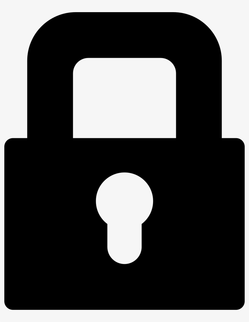 Lock Icon Png - Sign, transparent png download