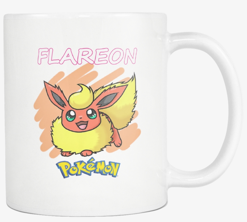 Pokemon Mug Flareon Ceramic Mug Cup - Pokemon, transparent png download