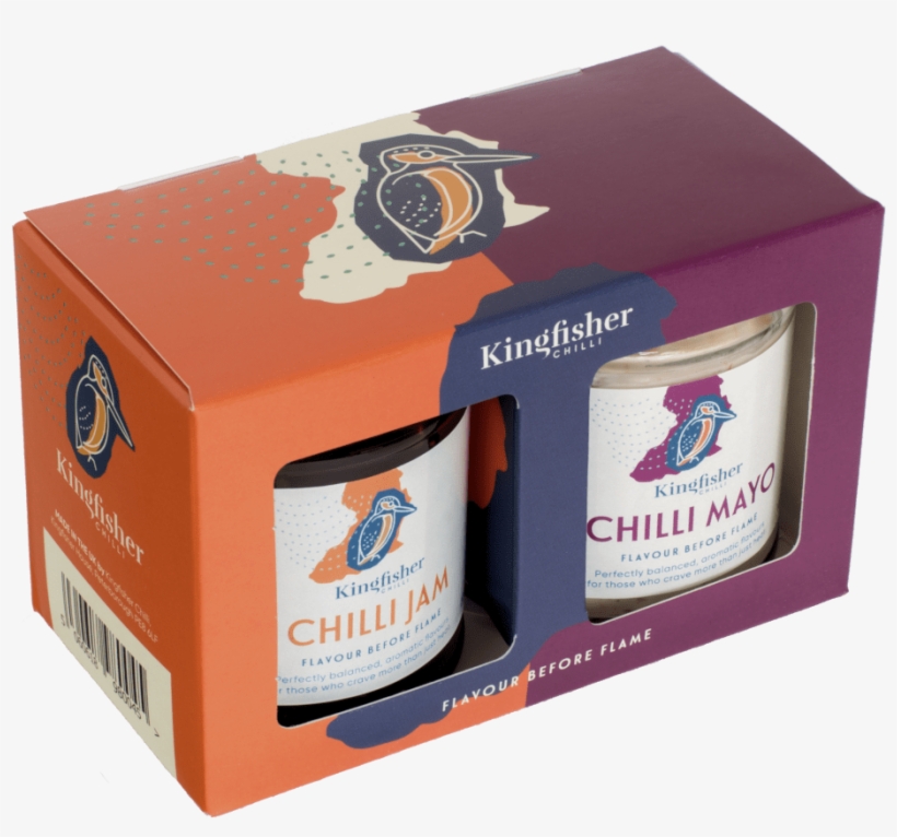 Kingfisher Chilli Jam And Chilli Mayo Gift Box - Box, transparent png download
