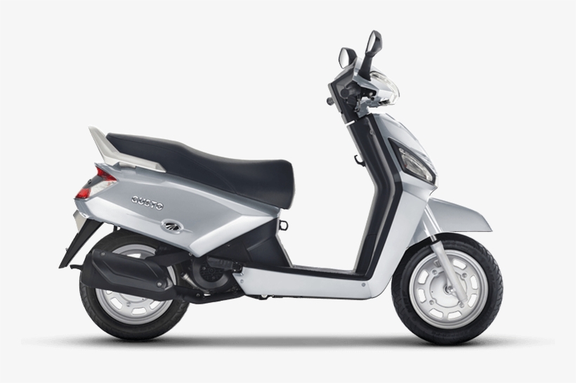 Manhidra Gusto Organza Silver - Mahindra Gusto Price, transparent png download