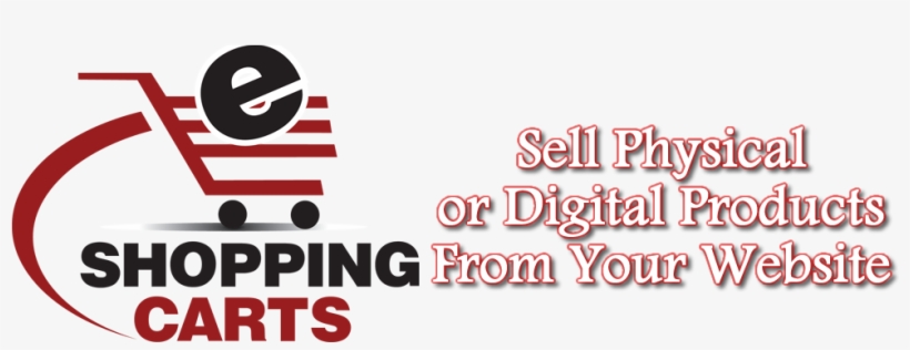Online Shopping Cart - Graphic Design, transparent png download