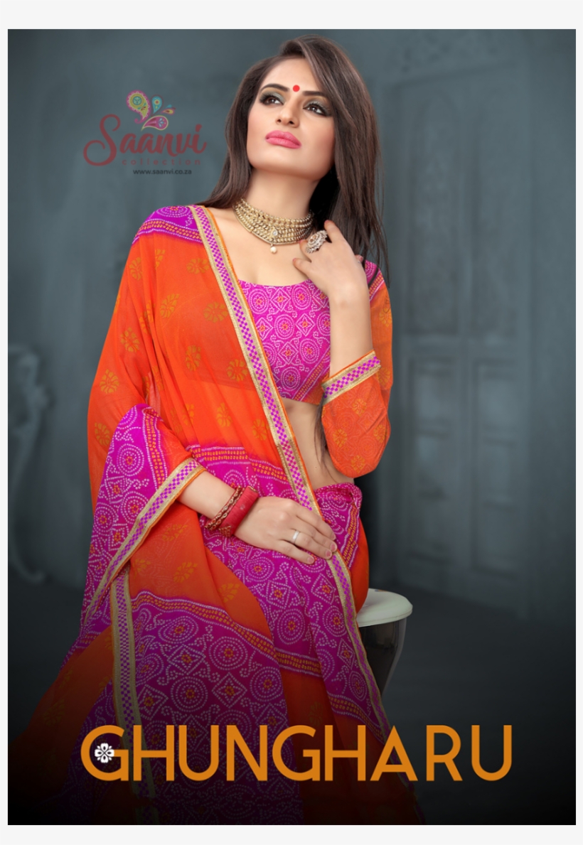 Bhandani Saree - Photo Shoot, transparent png download