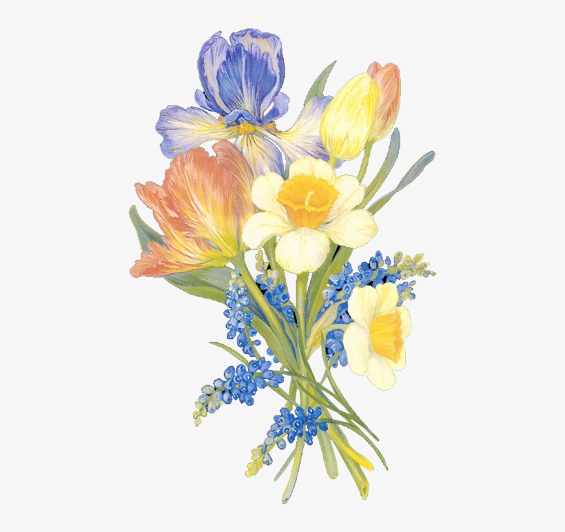 Flores Y Letras Para Decoupage, transparent png download