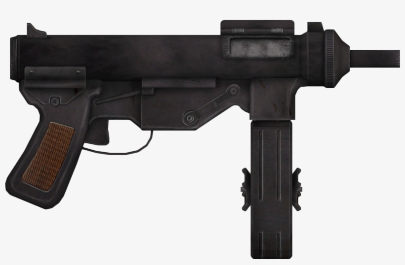 Vance's 9mm Submachine Gun - Fallout 9mm Submachine Gun, transparent png download