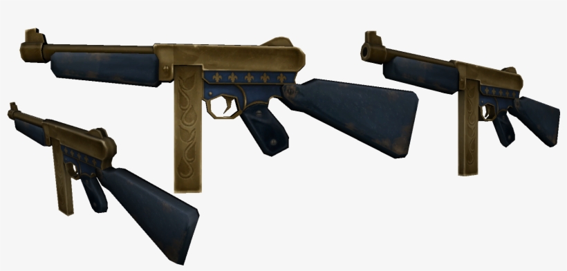 Dapper Sub-machine Gun - Tommy Super Typewriter, transparent png download