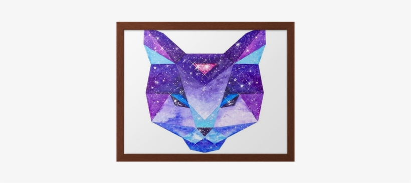 Watercolor Cosmic Animals - Art Print: Librebird's Watercolor Cosmic Animals. Hand, transparent png download