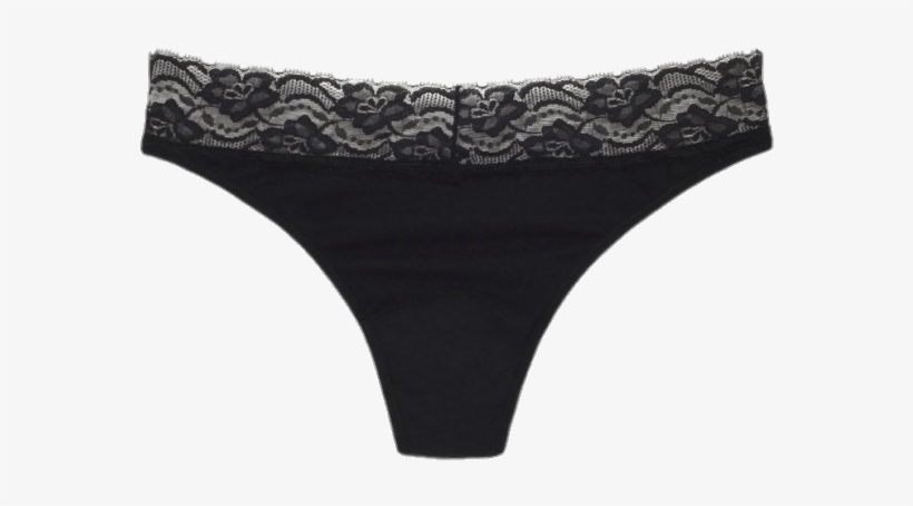 Black Panties - Panties, transparent png download