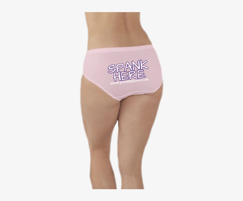 Spank Here Panties - Panties, transparent png download
