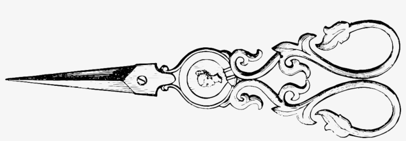 Transparente De Png Decorativo Para Tijeras - Scissors Clip Art, transparent png download