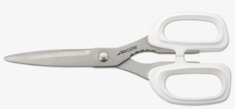 Tijeras De Cocina Blancas Arcos De 20 Cm - Arcos Kitchen Scissors White 200 Mm, transparent png download