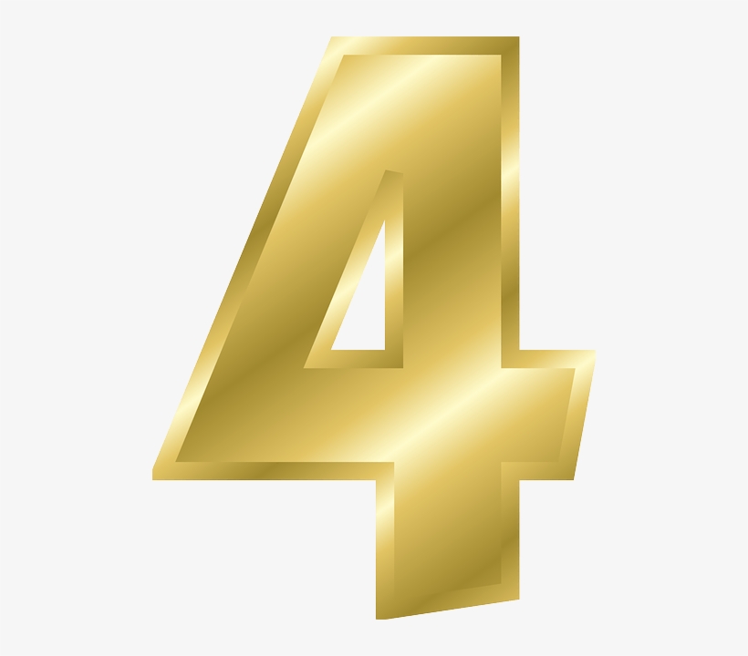 Download - Numero 4 Png, transparent png download