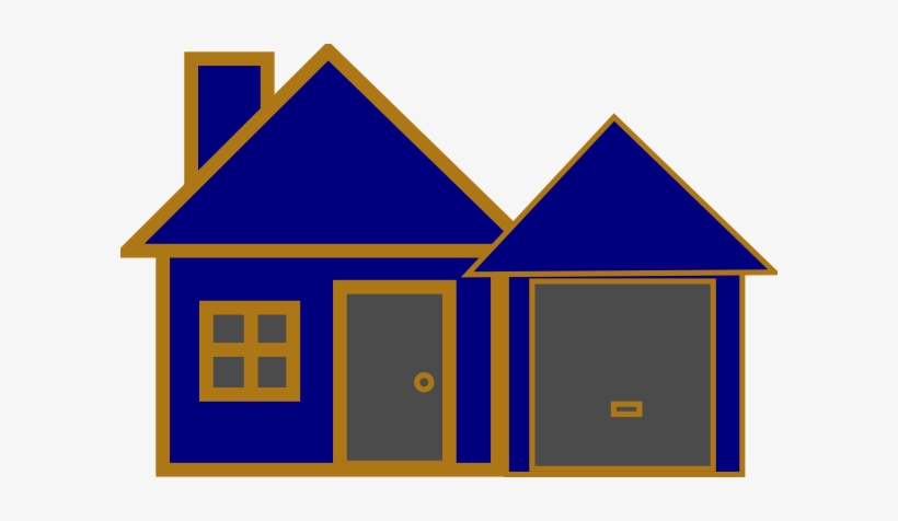 How To Set Use House Blue And Gold Svg Vector, transparent png download