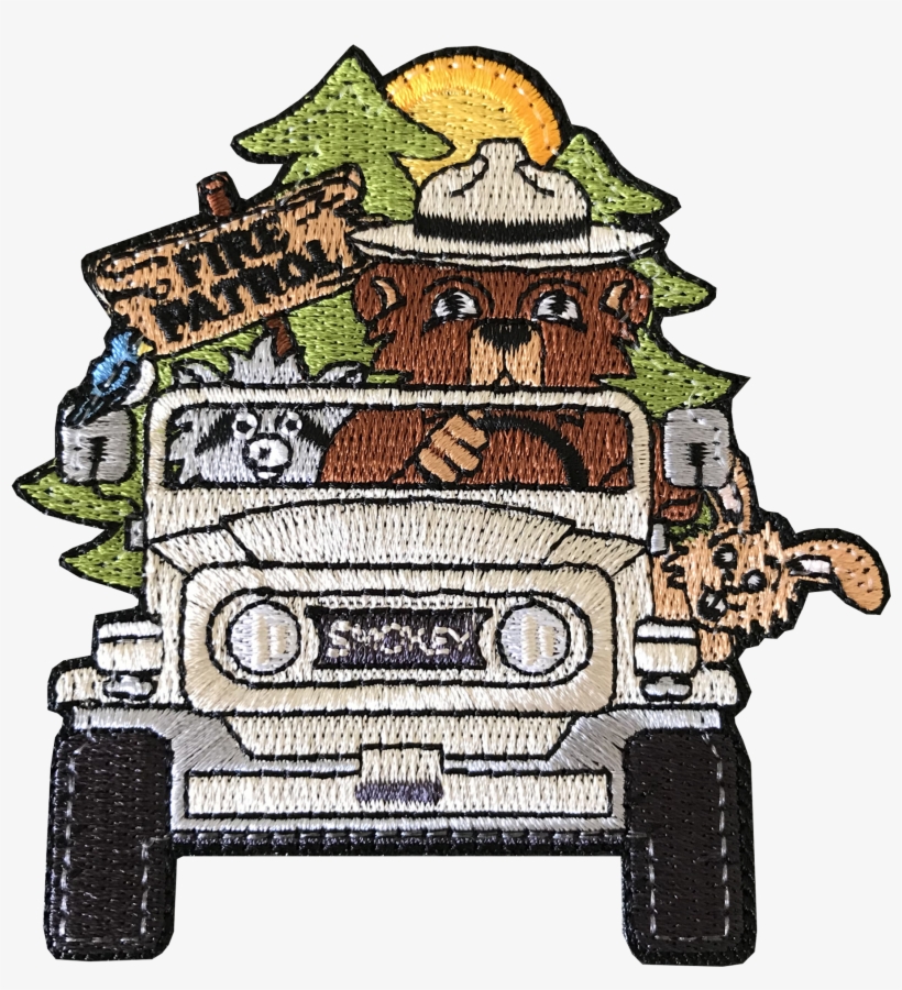 Smokey Bear Fj40 - Toyota Land Cruiser (j40), transparent png download