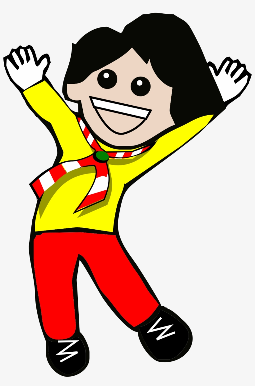 This Free Icons Png Design Of Kid Jump, transparent png download