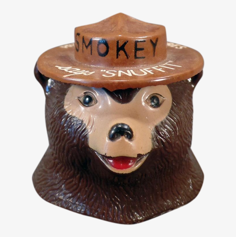 Vintage Smokey Bear Snuffit For Car Dashboards Old - Car, transparent png download