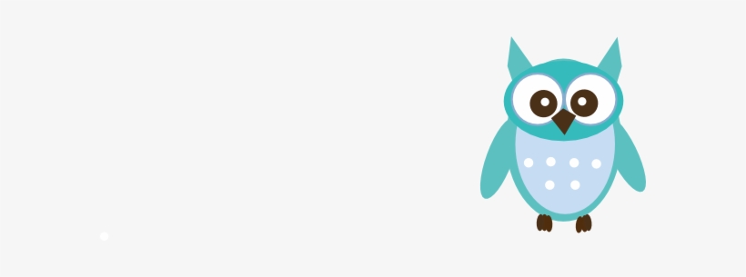 Cute Blue Owl Svg Clip Arts 600 X 225 Px, transparent png download