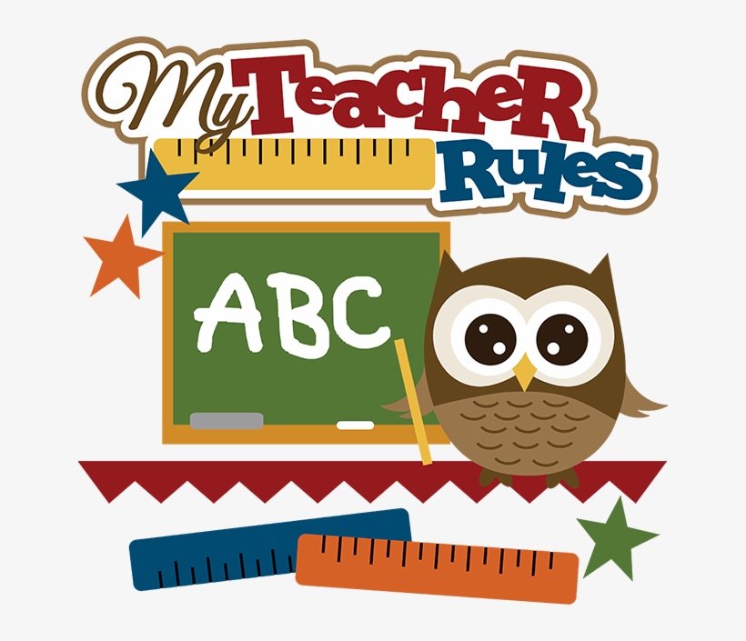 My Teacher Rules, transparent png download