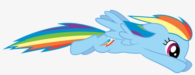 Rainbow Dash Jump Png - Imagenes De Rainbow Dash, transparent png download