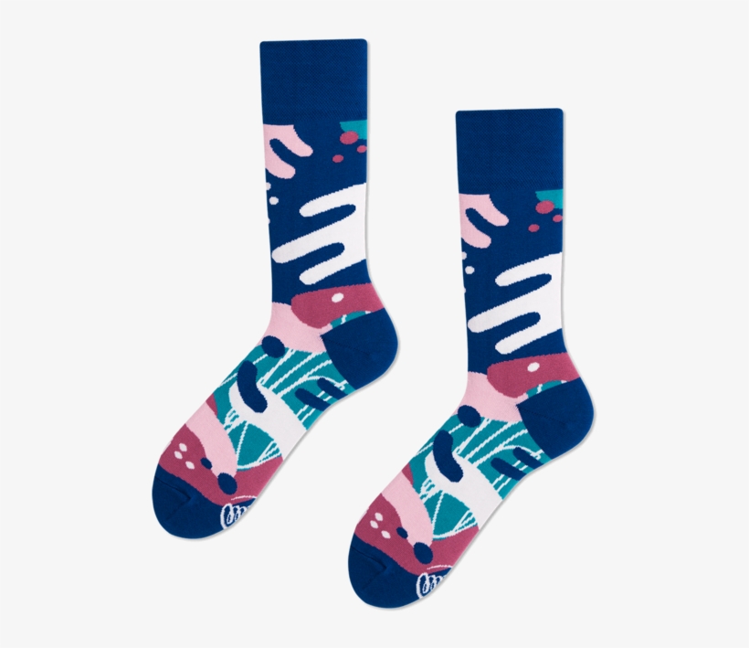 Scribbles - Sock, transparent png download