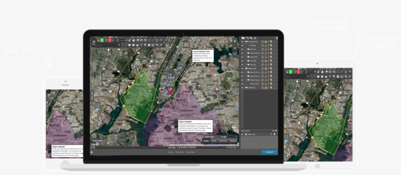 Download Explore The Premium Features Of Scribble Maps Pro - Map - HD ...