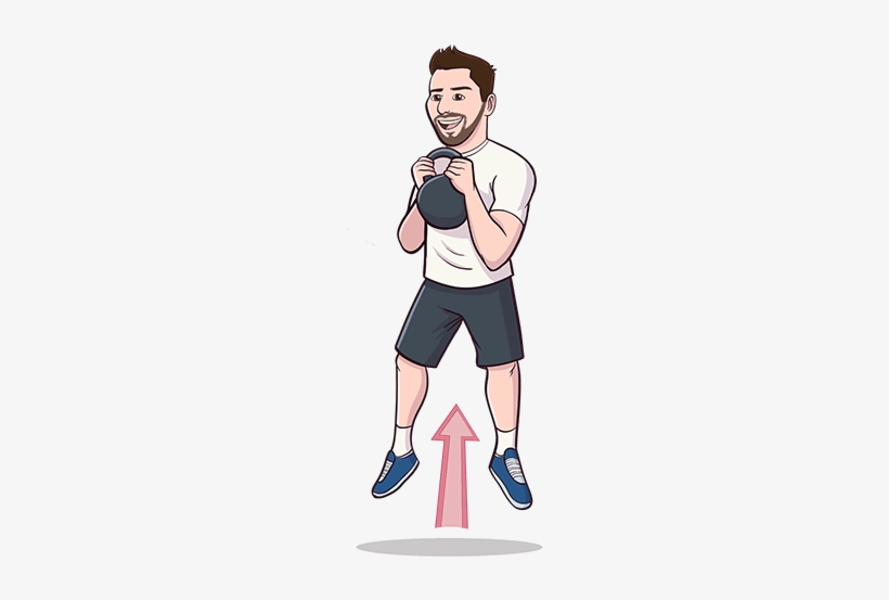 An Explosive Exercise That Burns A Ton Of Calories, - Squat, transparent png download