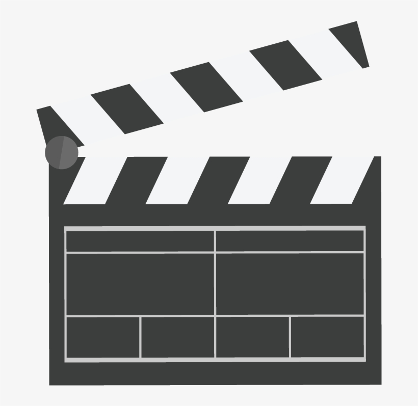 1 - Clapperboard, transparent png download