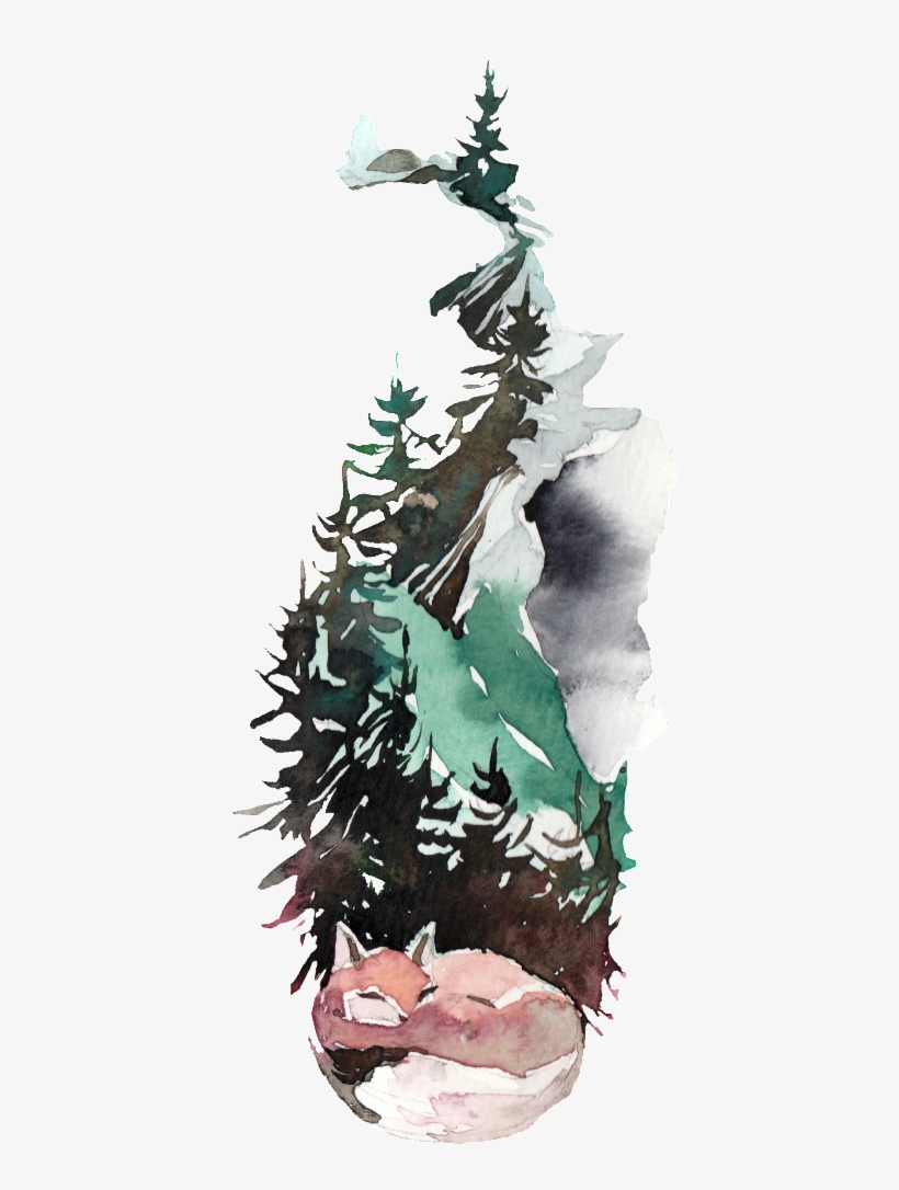 Este Gráficos É Creative Ink Painting, Transparent, - Watercolor Painting, transparent png download