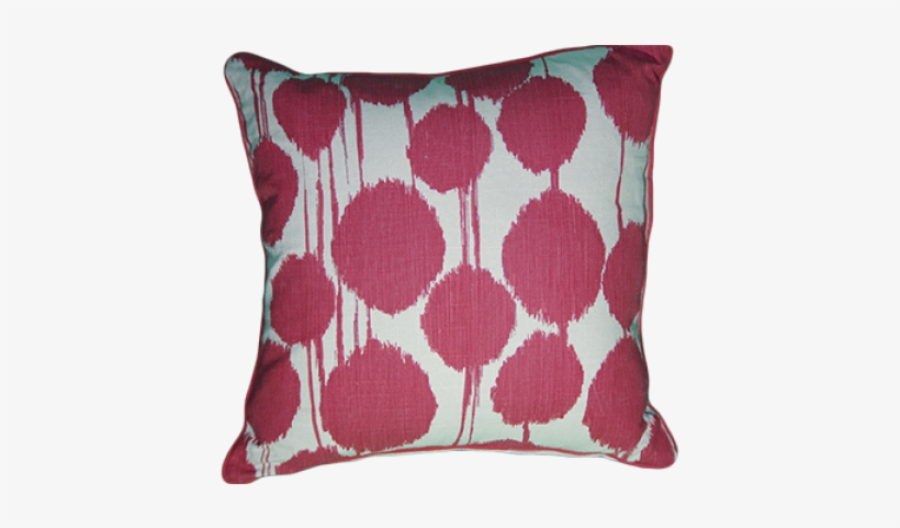 Inkblot - Shaded 18-inch Ikat Designer Pillow, Size 18 X 18, transparent png download